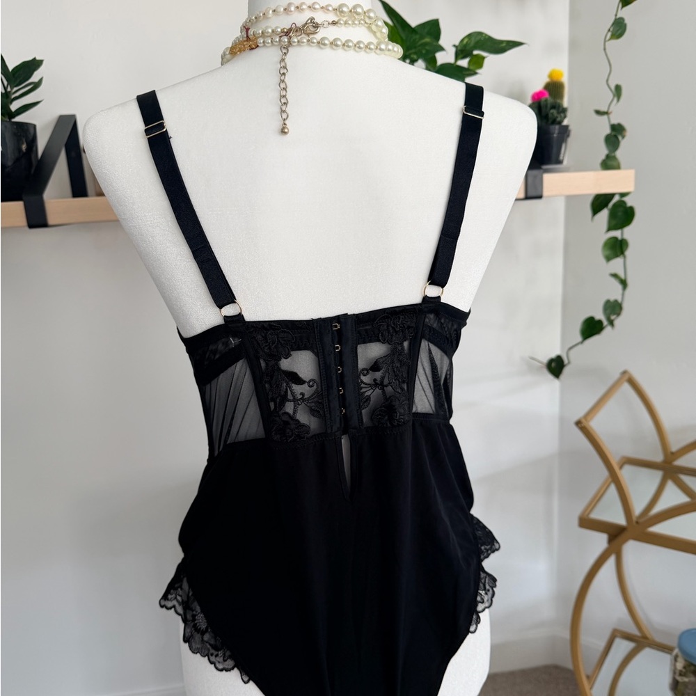 Etam Desinvolte Embroidered Underwire Bodysuit - Picture 6 of 11